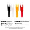 Multicolor Anti-Nail Plastic Arrow Nock with Inner Insert and Outer Wrap, Various Specifications Available.