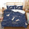 Butterflys Birds Flying Animal Comfortable Duvet Quilt Cover Pillowcase Bedding Set Children Bedroom Decoration Home Textile