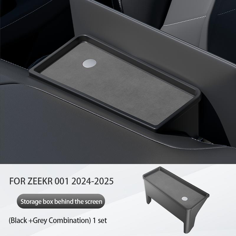 

Бокс для хранения Для ZEEKR 001 2025 2025 За экраном центрального управления Двухслойный бокс для хранения Аксессуары для интерьера автомобиля
