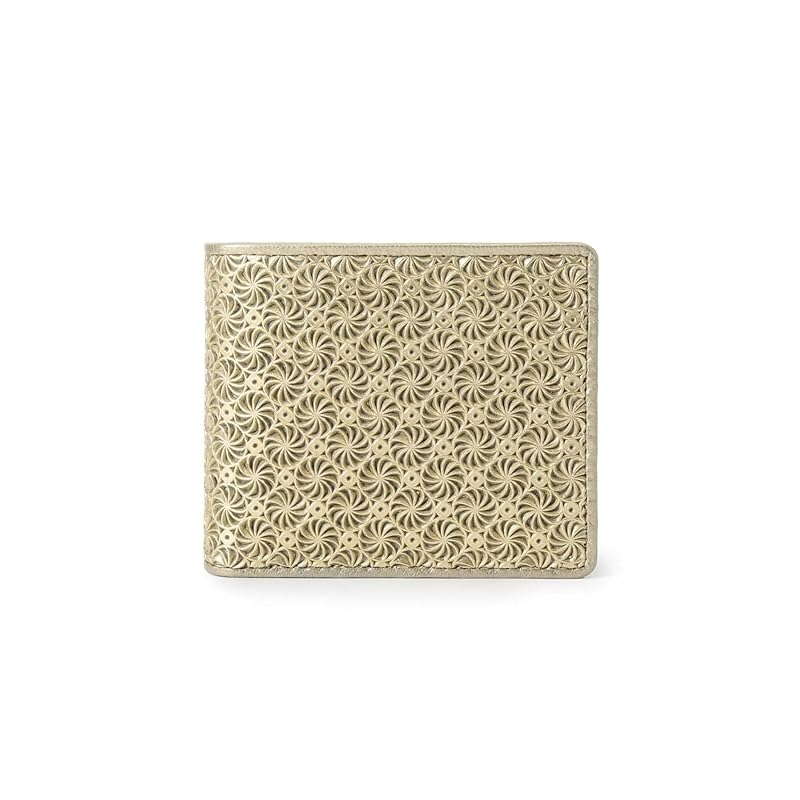 

[Hiroko Hayashi] wallet GIRASOLE bifold wallet 70941942 ladies Gold(107) 00(FREE)