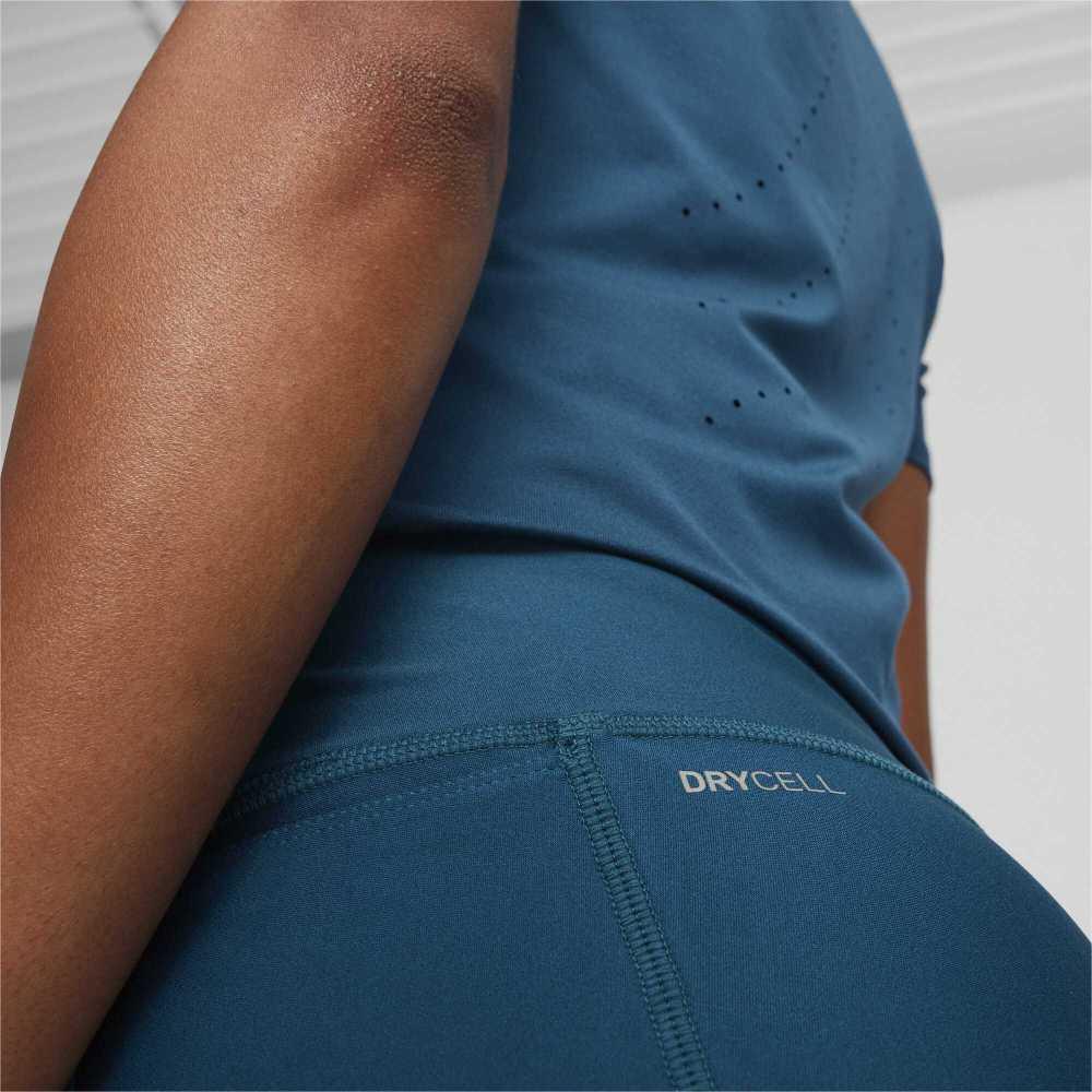 Puma Run Ultrafrom High Waist Tight Women Bottoms Ocean-Blue 524966-21