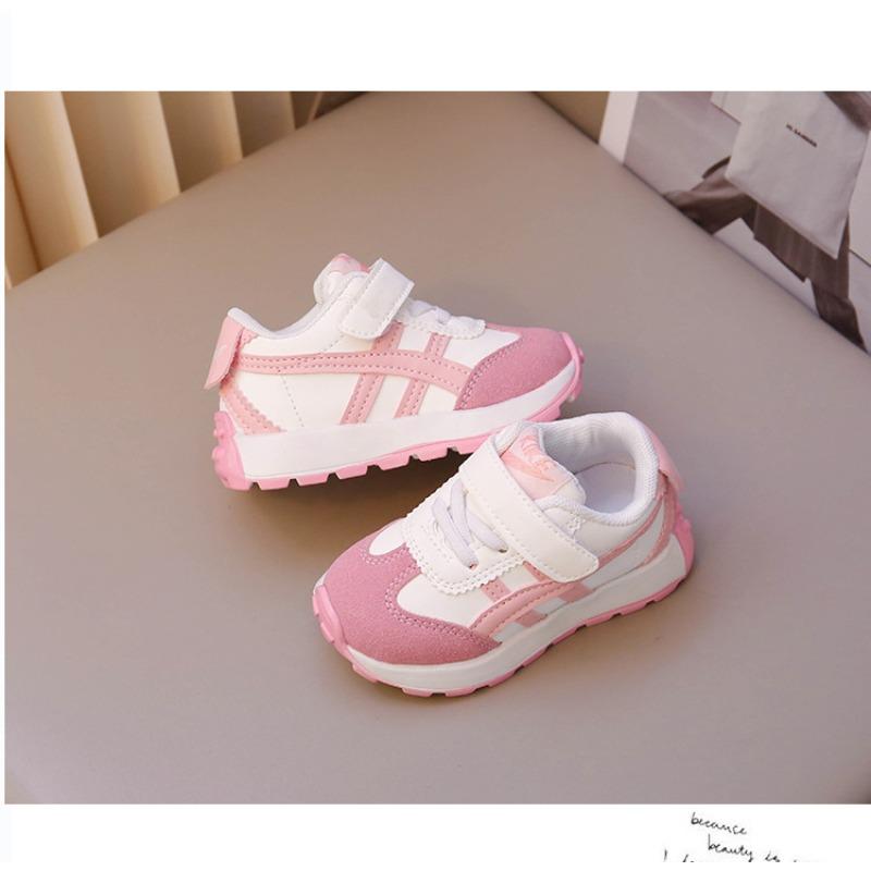 Girls Shoes Children's Sports Shoes Autumn Children's Soft-soled White Shoes Boys' New Waterproof Single Shoes