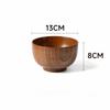 Japanese Style Wooden Bowls Handmade Crafts Wooden Utensils New Food Containers  Tableware