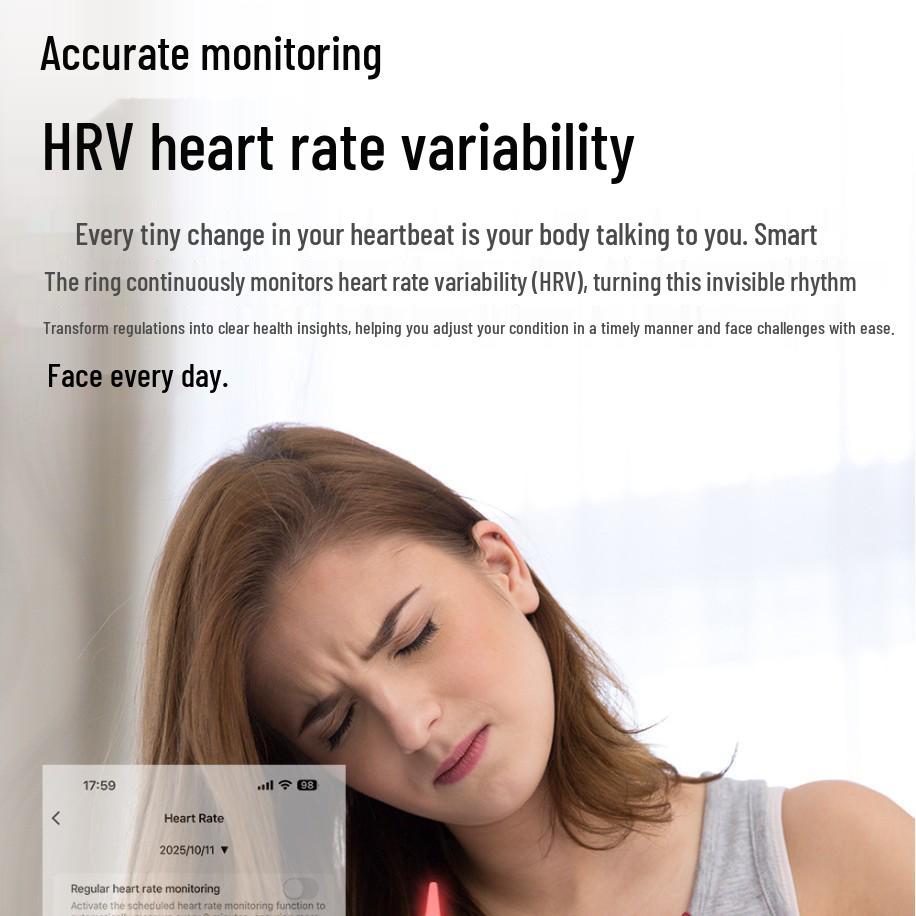 Multifunctional Bluetooth Smart Ring: Heart Rate, Blood Oxygen, Sleep Monitoring, Short Videos, Photos