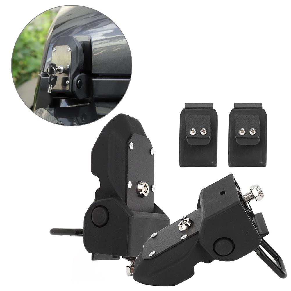 Car Hood Lock Latches Buckle Pins Catch with Key Fit For Jeep Wrangler JL 2018+