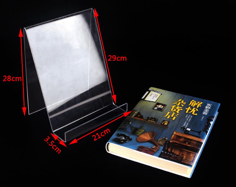 Clear Acrylic Neutral Pen Holder Eyebrow Pencil Display Stand Ballpoint Pen Storage Rack Shelf Supermarket Store Display Stand