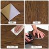 Shackcom Wood Grain Wallpaper Sticker (40cm X 300cm, 1 Roll) Peel-and-Stick Wallpaper, Waterproof, Oil-Resistant, Stain-Resistant, Mildew-Resistant, R
