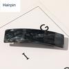 Acetate Square Hair Claw Spring Loaded Hair Clip for Women Messy Bun Forest Vintage Hair Accessory