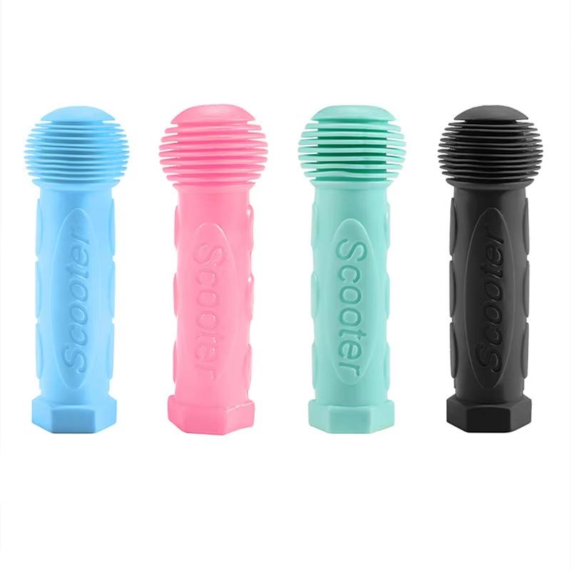 1 Pair Rubber Grip Bike Bicycle Handle Bar Grips Cover Anti-slip Tricycle Skateboard Scooter Handlebar for Kids Children Cycling