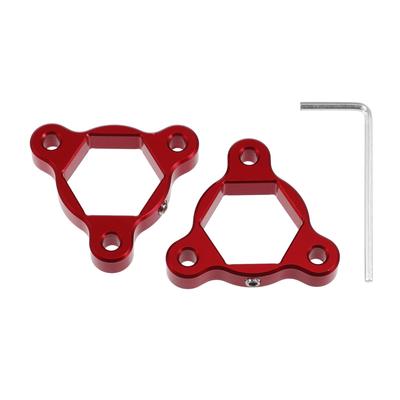 ACROPIX 22mm Red Aluminum Alloy Racing Motorcycle Rider C N C Fork Preload Adjuster