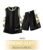 Herren Quick-Dry Eis Seide Sportanzug - Sommer Lauf- & Trainingsweste und Shorts