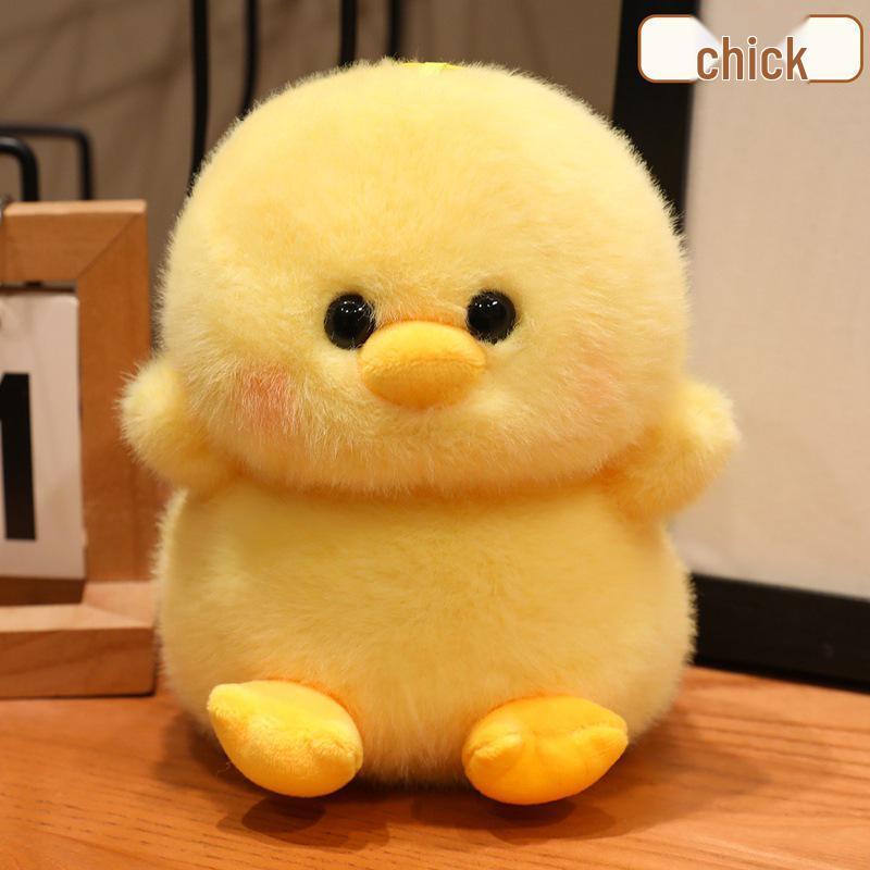 Siamese Cat, Penguin, Chicken, Sheep & Pig Plush Doll Desk Companions