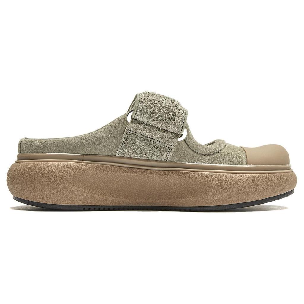 Li Ning Cloud Travel Mary Comfortable Simple Shock Absorbing Wear Resistant Low Top Casual Shoes Women Casual Shoes Dry-Grass-Gray AZGU040-6