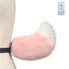 Soft Lamb Tail Sound Activated Moving Props Soft Plush Costume Accessory For Kids adults Costume Educational Games