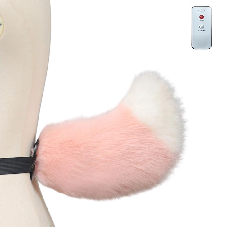 Soft Lamb Tail Sound Activated Moving Props Soft Plush Costume Accessory For Kids adults Costume Educational Games