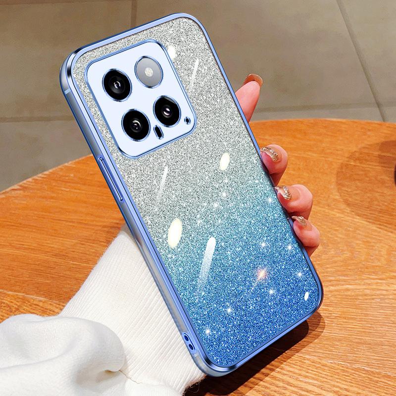 Applicable To Huawei 80 Glitter Mobile Phone Case Honor 400 Transparent Soft Rubber Honor Power Protective Case Play 60