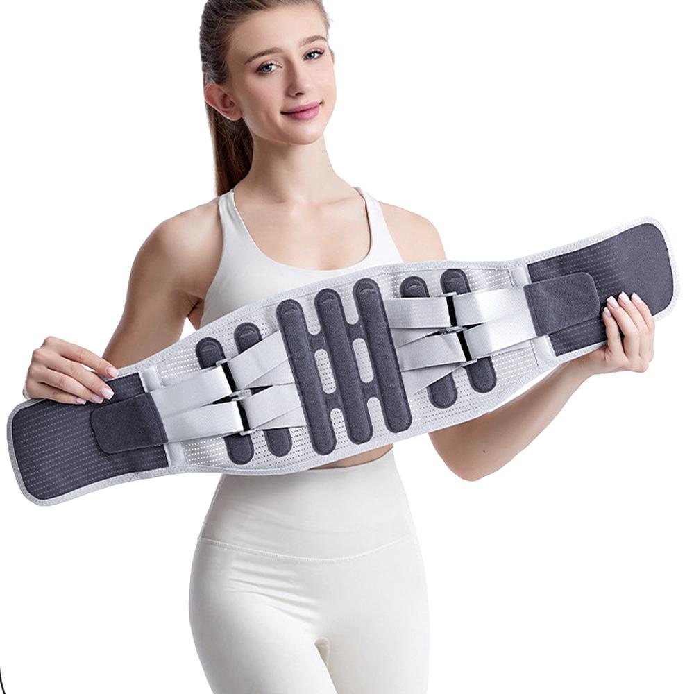 

1 шт. Поясничный бандаж для поддержки спины для мгновенного облегчения боли при ишиасе - Регулируемая поддержка для наклонов, сидения, подъема тяжестей XL