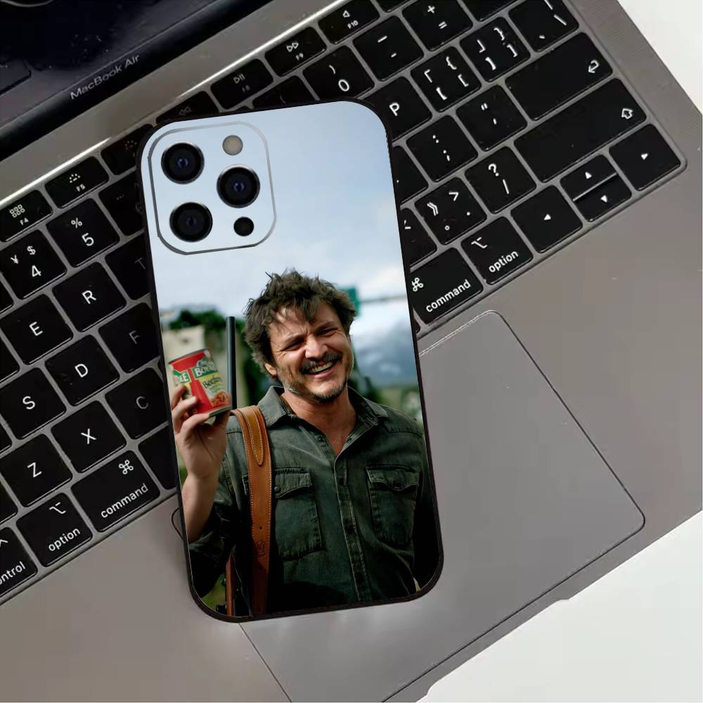 Pedro Pascal  Phone Case For iPhone 17,16,15,14,13,12,11 Plus,Pro Max,XS,Soft Silicone Black Cover