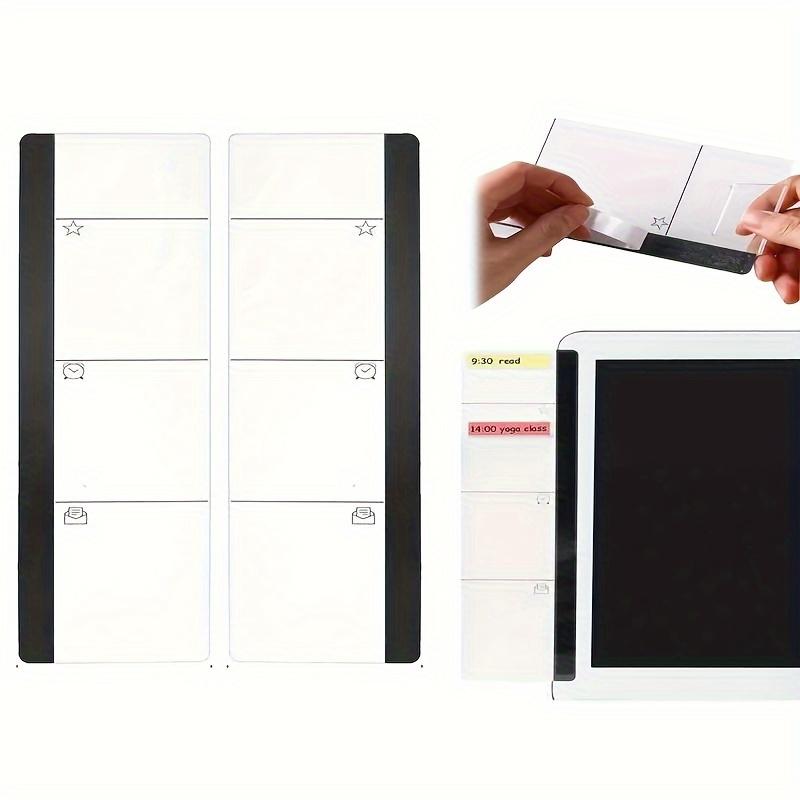 2pcs Computer Monitor Memo Board: Perfect Office Accessories for Women & Men - Home Office Decor & Desktop Message Holder