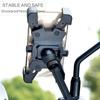 1PC Auto Lock Bike Phone Holder Bicycle Mobile Cellphone Holder Easy Open Stonego Motorcycle Support Mount