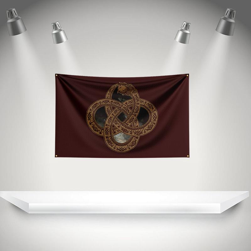 Aagallochs Flag Rock Music Band Banner Hd Printing Tapestry Exhibition Music Band Fans Garage Decor