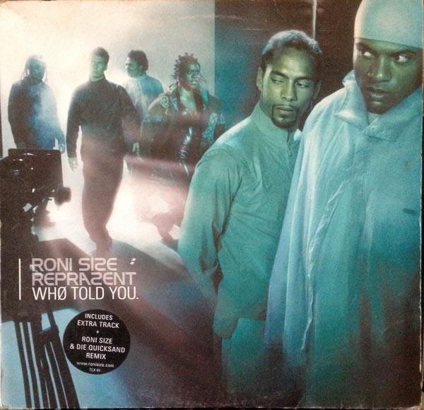 

12-дюймовая пластинка RONI SIZE REPRAZENT Who Told You TLX61TLX61562 Talkin Loud 2000 UK Dance Electronica Б/у