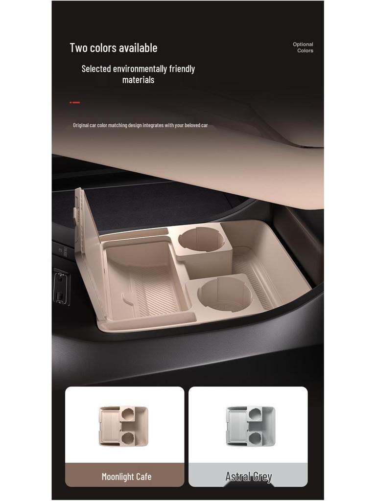 Xiaopeng X9 Mittelkonsolen-Silikon-Aufbewahrungsbox und Brillenhalter für 25 Modelle
