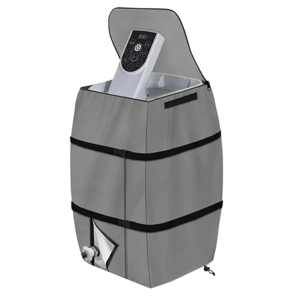 

Foldable Design Inflatable Spa Heater Cover Maximum Resistance Optimal Size Secure Fit High-Quality Materials Durability серый