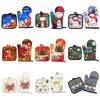 Christmas Lovely Oven Mitts and Pot Holders Soft for Baking Cooking Kitchen Gift