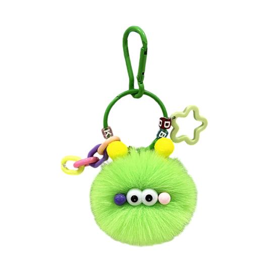 Keychain Cartoon Plush Doll Charm Decorative Key Chain Fine Craftsmanship Key Holder Backpack Key