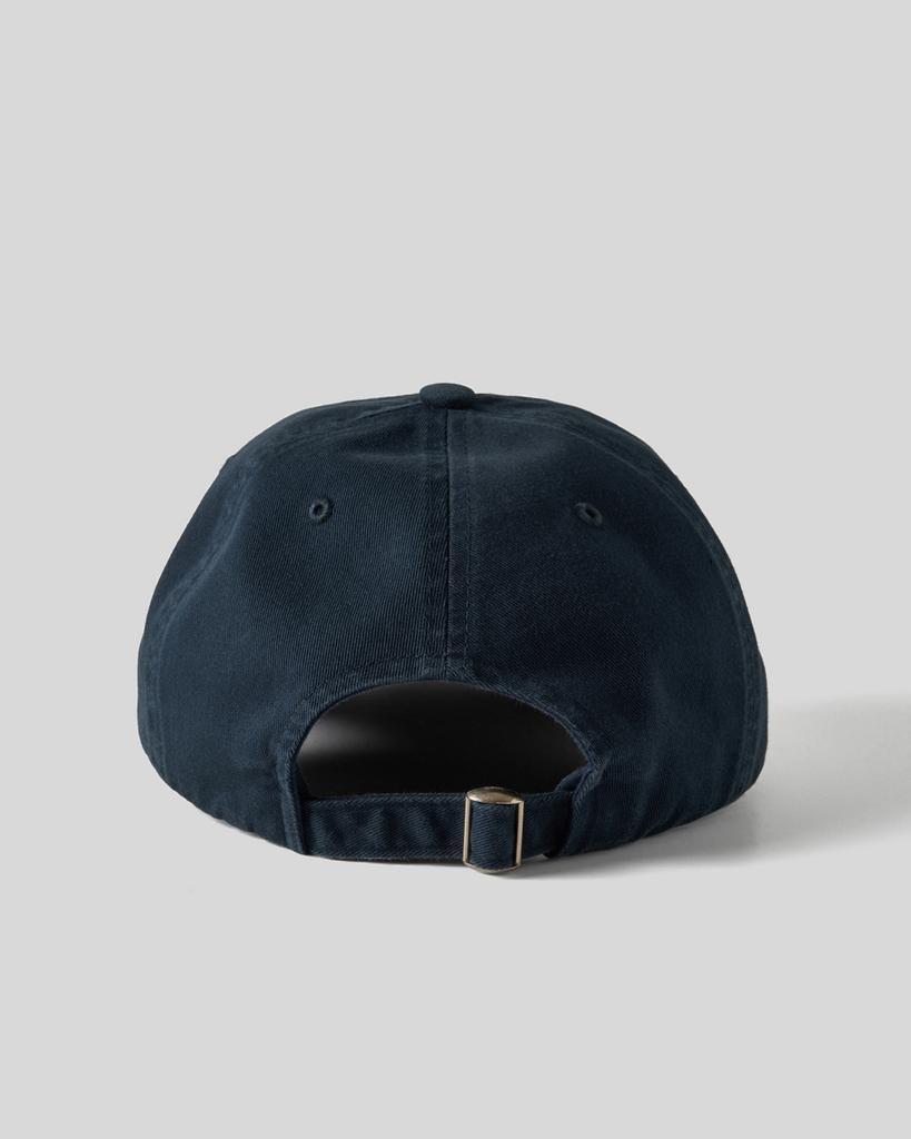 HUMAN N CAT Found Bold Washed Vintage Ball Cap [Navy]