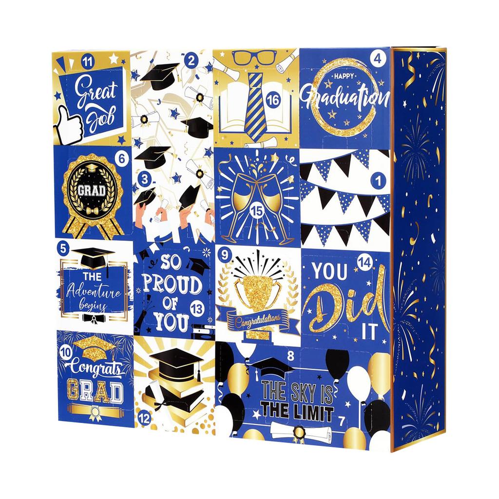 Graduation Countdown Calendar Gift Box 12 Days 2026 Graduation Gift Box With It Yourself Empty Boxes For Graduates Her Him High School College
