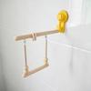 Suction Cup Parrot Stand Wooden Parrot Training Rack Platform Bird Perch  for Cage Hanging