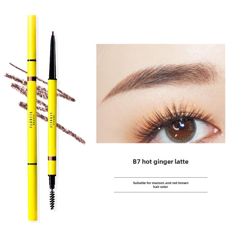 FLORTTE Double-ended Ultra-fine Eyebrow Pencil Powder