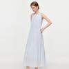 French Commuter Sleeveless A-Line Dress