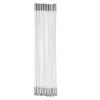 12Pcs Chimney Pipe Inner Wall Cleaning Brushes Flexible Electric Drill Part for Dryer Flue 16in Rod