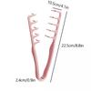 Wide-Tooth Hair Styling Comb Hair Seam Bangs Comb Root Top Fluffy Hairdressing Tool for Women Men