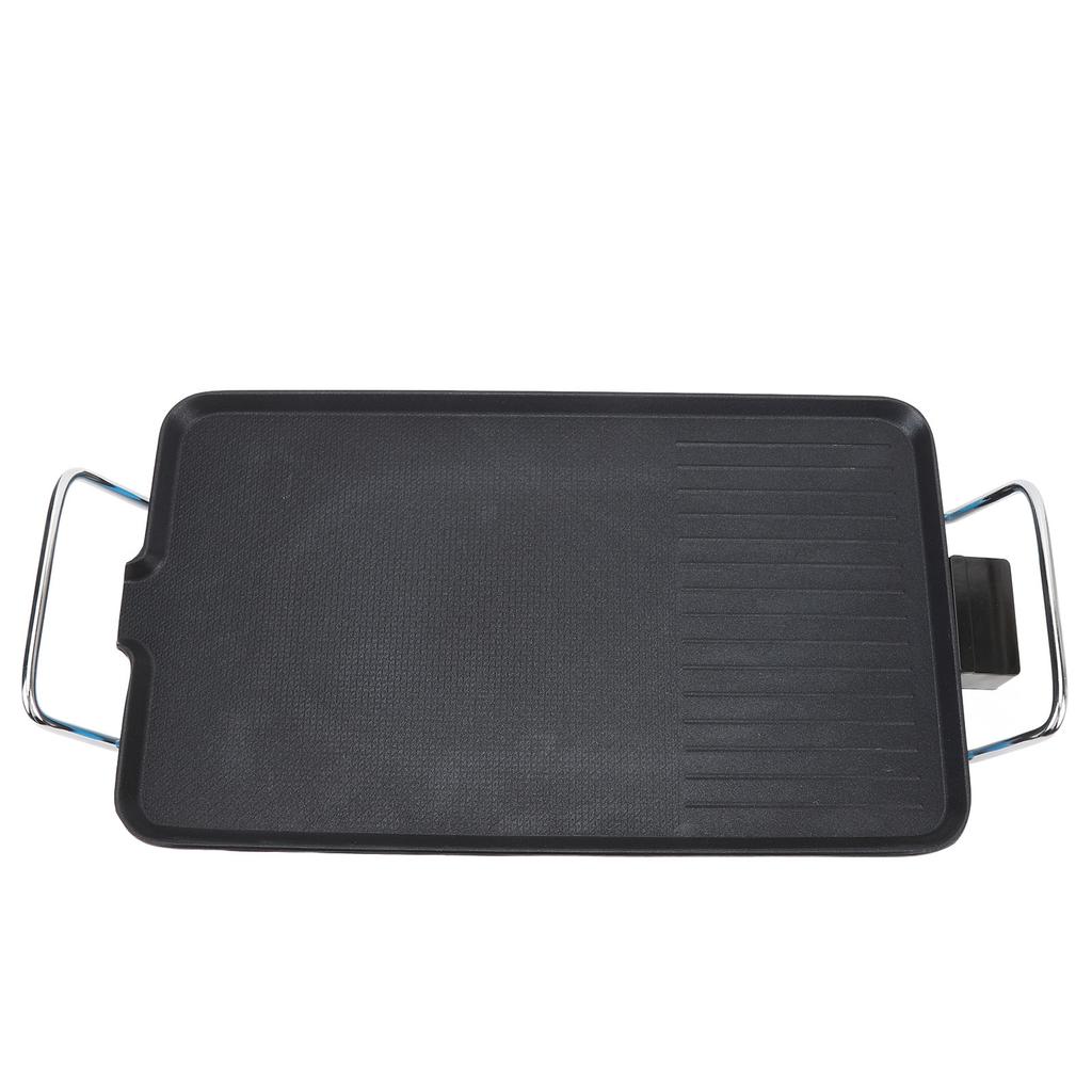 Electric Griddle Small Smokeless Nonstick Multifunctional Stove Top Flat Griddle for Breakfast