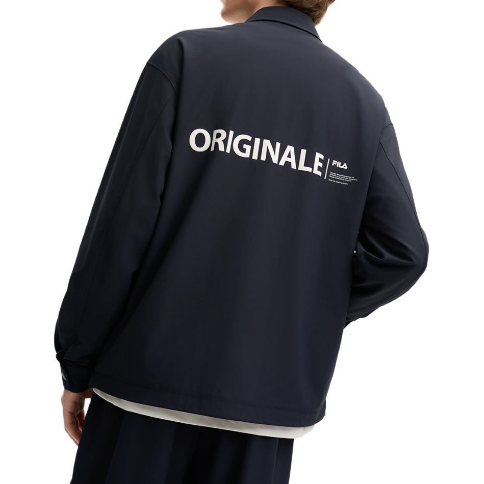 FILA ORIGINALE 2025Q1 Coat Men's Jet Black F11M519501FBK