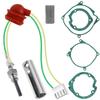 12V Glow Plug Repair Kit for 2KW 5KW 8KW Diesel Heater Efficient Diesel Parking Heater Part Kit Heatproof Parking Heater