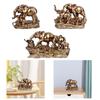 Elephant Statue Resin Elephant Figurine,Home Decor ,Housewarming Animal Sculpture Elephant Decor for Household Kitchen Dining