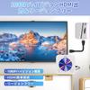Fohil Player with Bluetooth HDMI Supports up to Region HiFi FM USB AUX Repeat Perfect for Prenatal and Language PSE Japanese Instruction Manual White