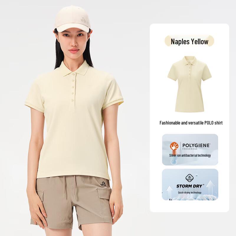 Pelliot JF8560 Women s Short Sleeve Polo M