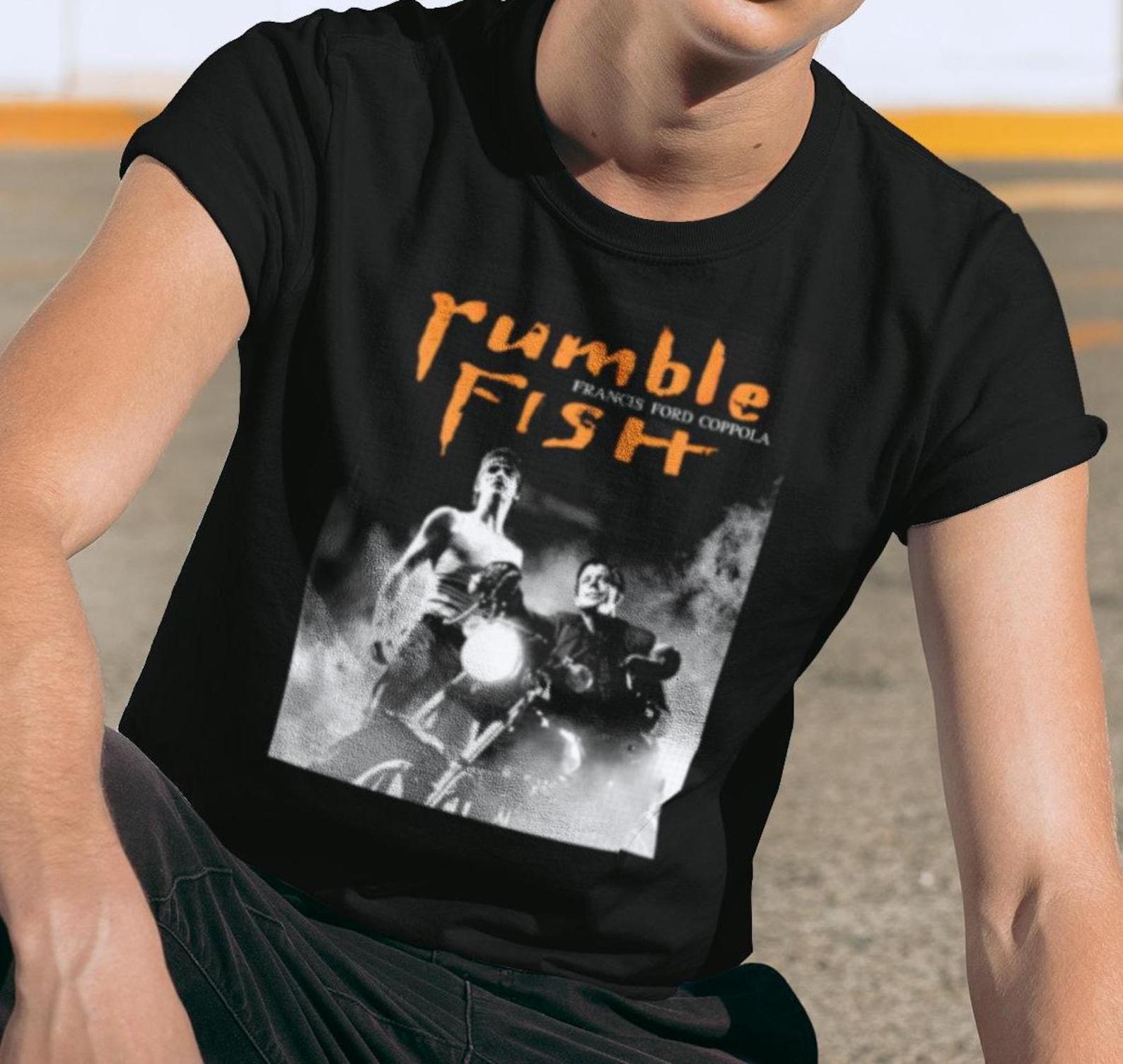 Rumble Fish T-Shirt – Francis Ford Coppola 80s Cult Film 2XL