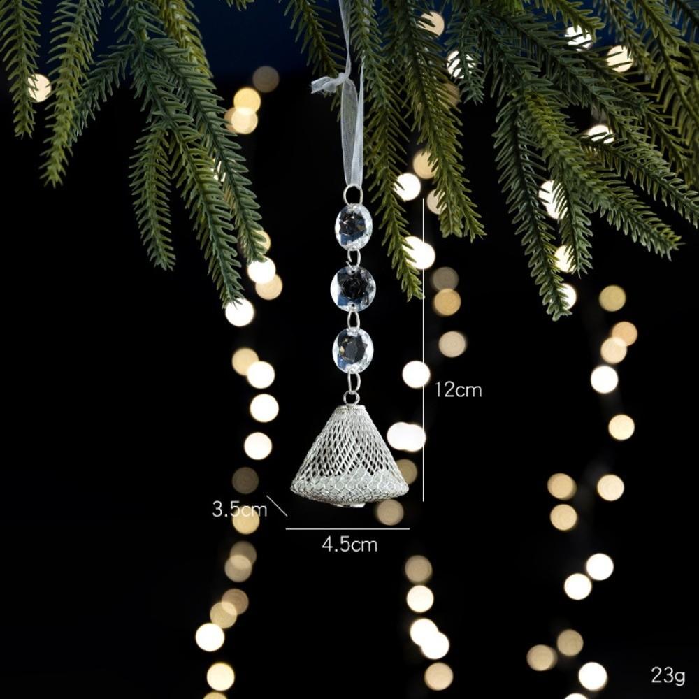 Five-pointed Stars Christmas Tree Decoration Snowflake Transparent Christmas Bell