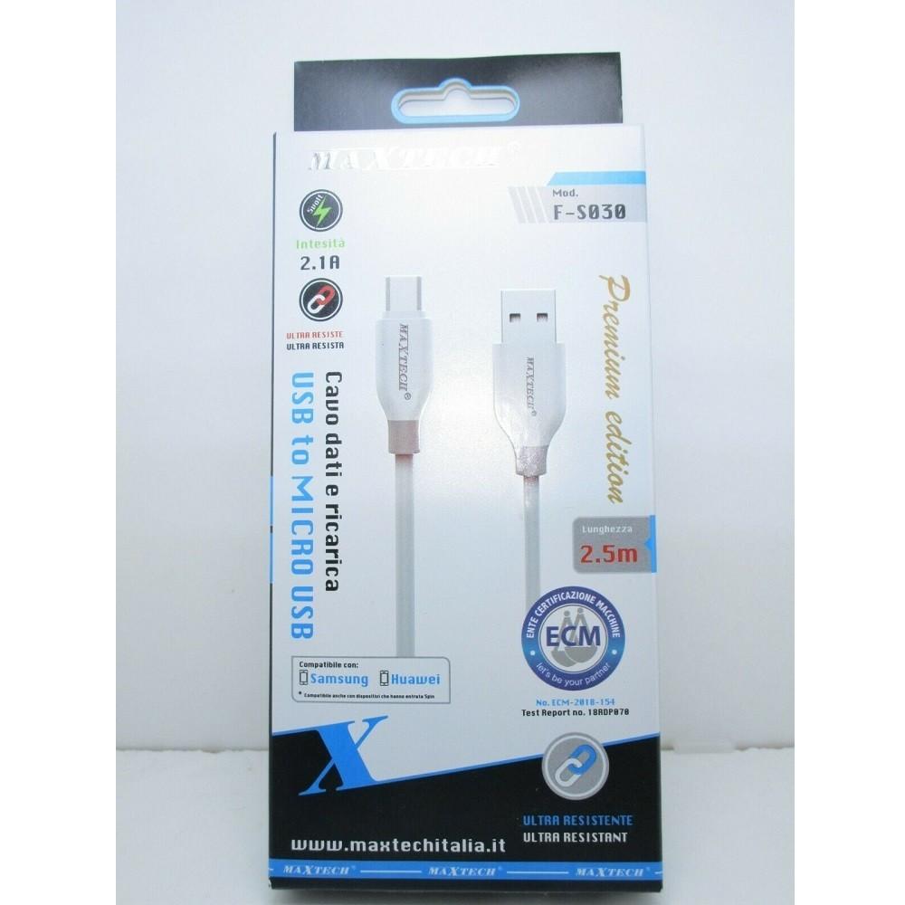 SKU 8483 - Cavo da USB Tipo-C a USB-A 1m Ricarica 1A Pearl Series