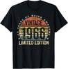 Vintage 1966 Limitierte Auflage 60 Jahre Alt 60. Geburtstag T-Shirt