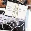 925 Sterling Silver Long Tassel Chain Stud Earrings - European & American Style Dangle Earrings