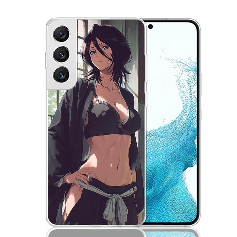 Bleach Kuchiki Rukia Phone Case For Samsung Galaxy S26 S25 Edge S24 S23 FE S22 Ultra S21 Plus S20 + Fundas Cover Coque Galaxy S2