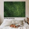 2D Green Grass Wall Photography Backdrop, Artificial Greenery Wall Background Cloth